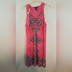 Striking International Concepts Sleeveless Dress V Neck